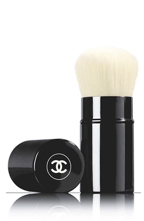 chanel kabuki brush mini|chanel retractable blush brush.